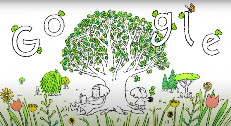 Earth Day Google Doodle