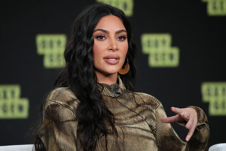 Kim Kardashian West Speaking in 2020