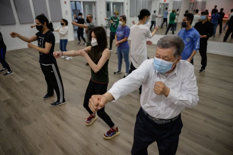 Asian Americans in NY Attend Self Defense