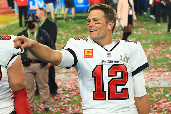 Bucs-Patriots pregame scene a Brady jersey bonanza