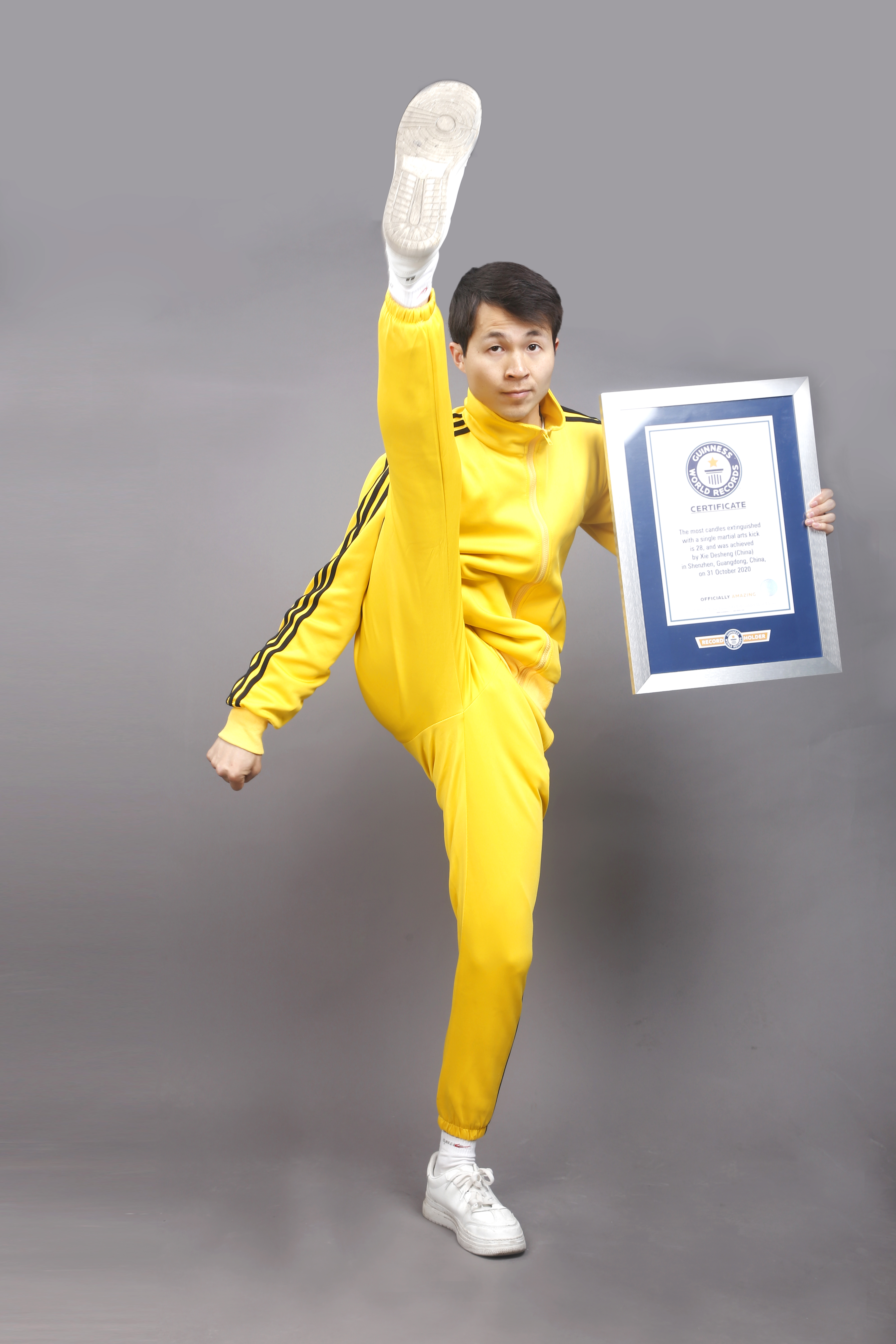 Bruce Lee-Inspired Martial Artist Can't Stop Breaking World Records