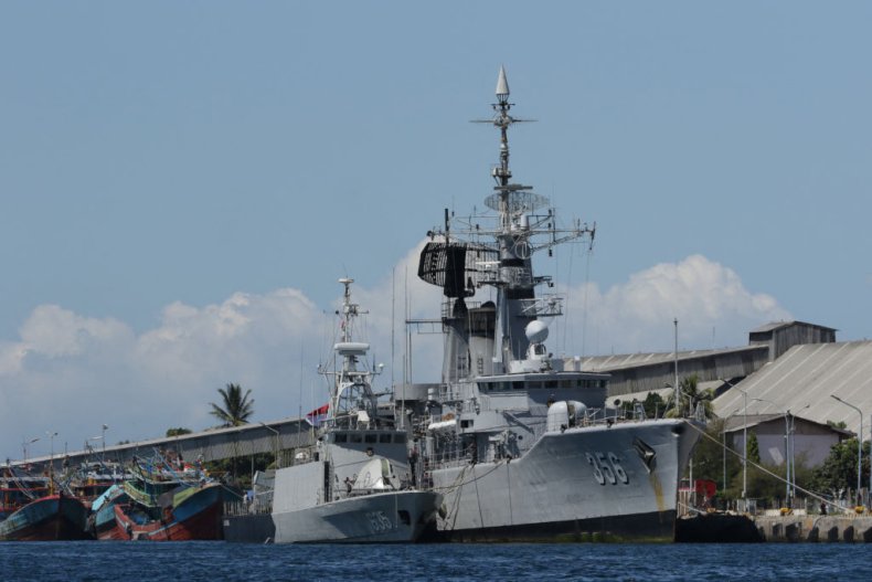 Indonesian navy ships