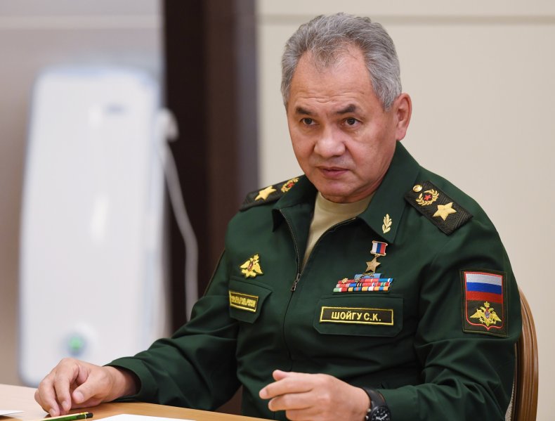 Russian Defence Minister Sergey Shoigu i