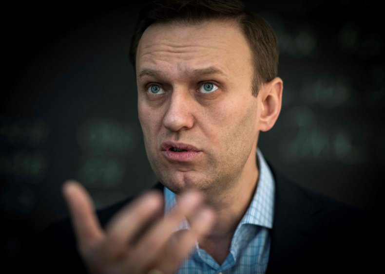 Russian opposition leader Alexei Navalny