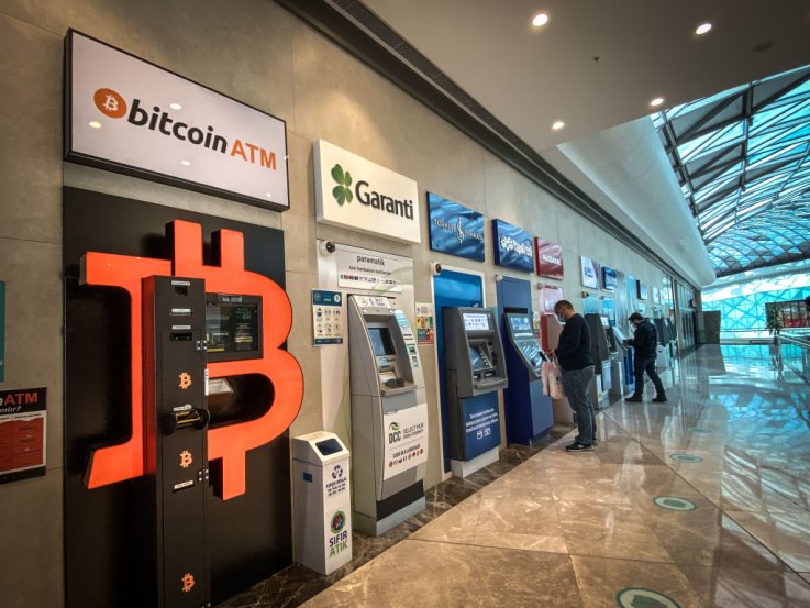 Bitcoin ATM machine