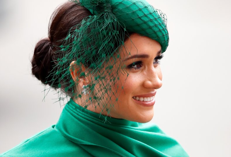 Meghan Markle at Commonwealth Day Service 2020