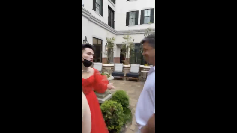 Tennessee man confronts teenager wearing a dress