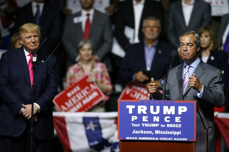 Trump Farage