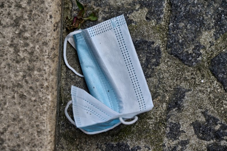 Discarded Mask