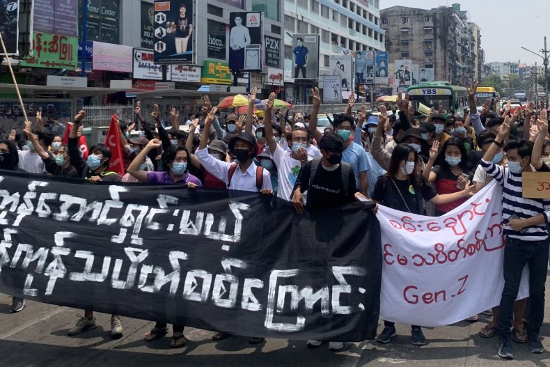 Myanmar Protest