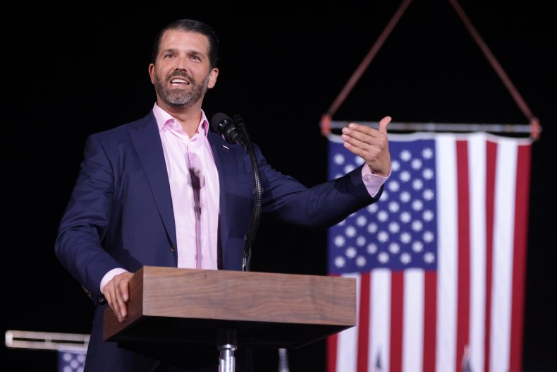Donald Trump Jr. at Georgia Rally