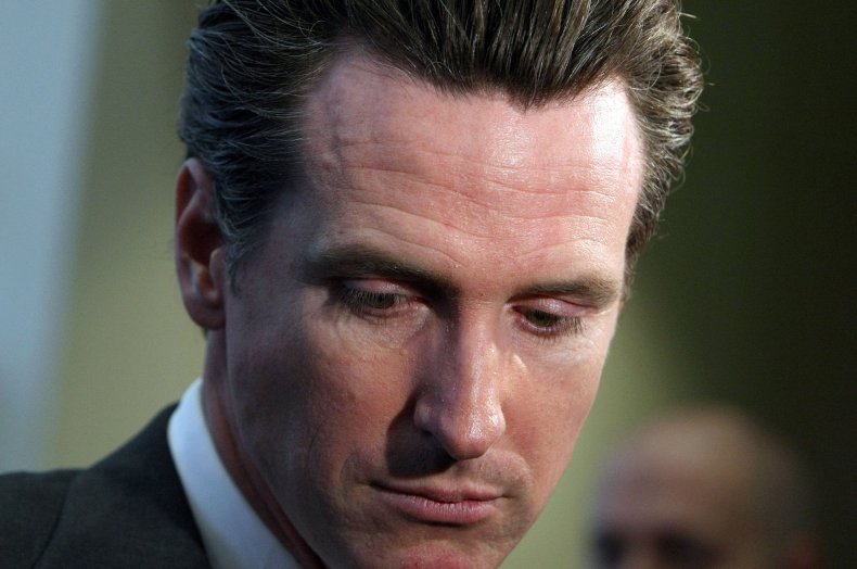 California governor Gavin Newsom recall election