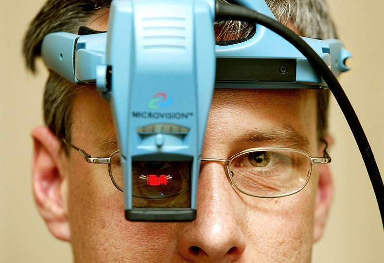 MicroVision personal display technology