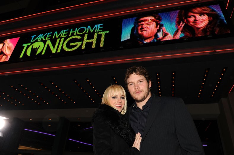 Anna Faris and Chris Pratt