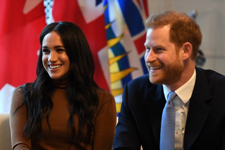 Meghan Markle, Prince Harry at Canadian Embassy