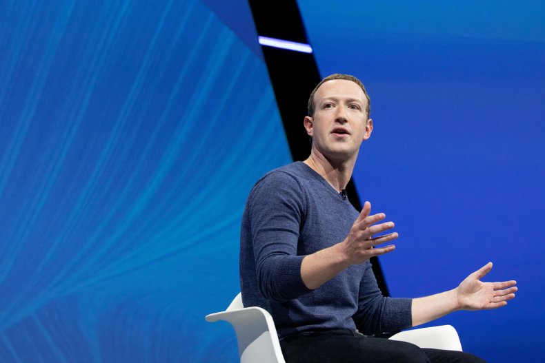 Mark Zuckerberg speaking