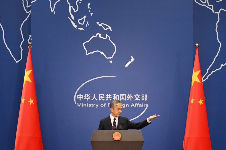Chinese Foreign Ministry Spokesman Wang Wenbin