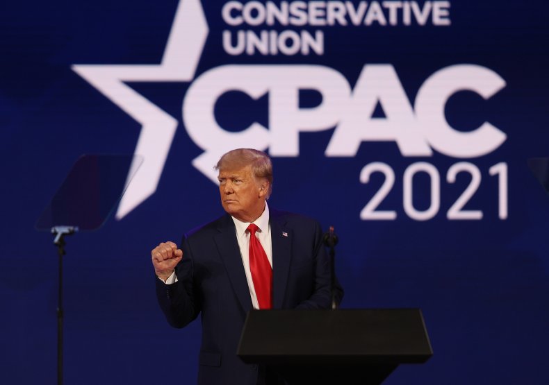 Donald Trump CPAC polling