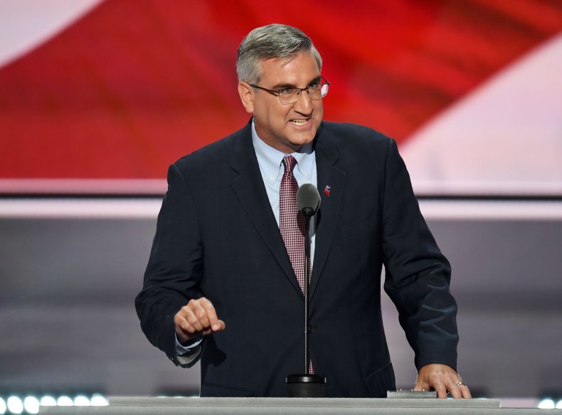 Indiana Governor Eric Holcomb