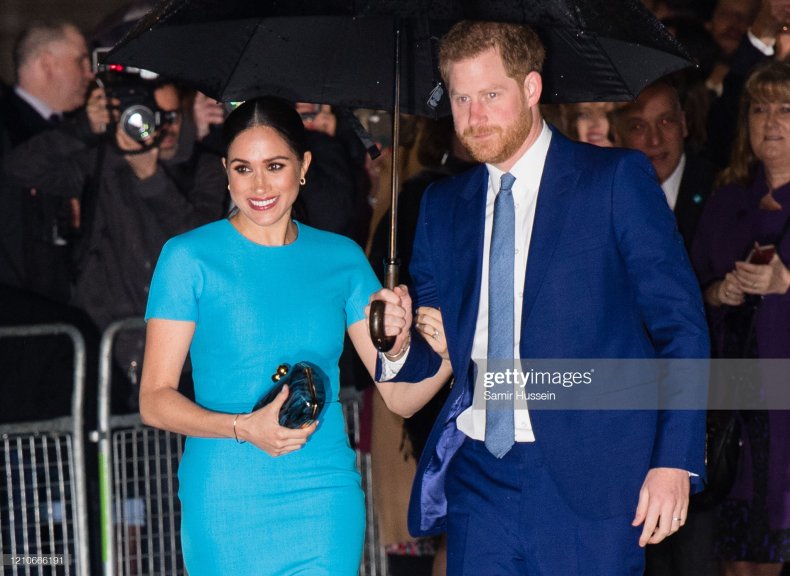 The Duke And Duchess Of Sussex.