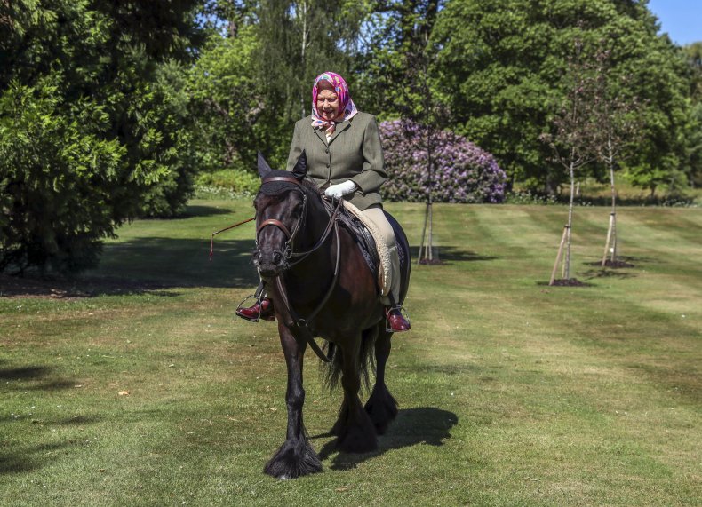 Queen Elizabeth II Horse Riding