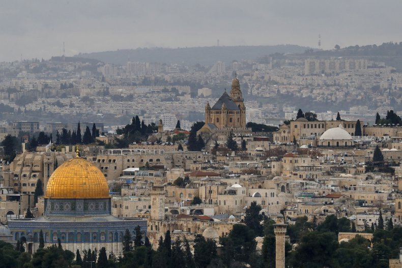 Old City of Jerusalem in January 2021