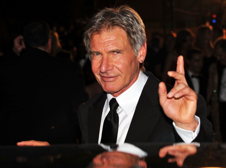 Actor Harrison Ford at premiere