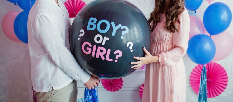 baby gender reveal party
