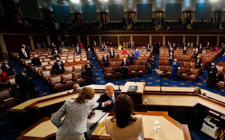 Harris, Biden and Pelosi