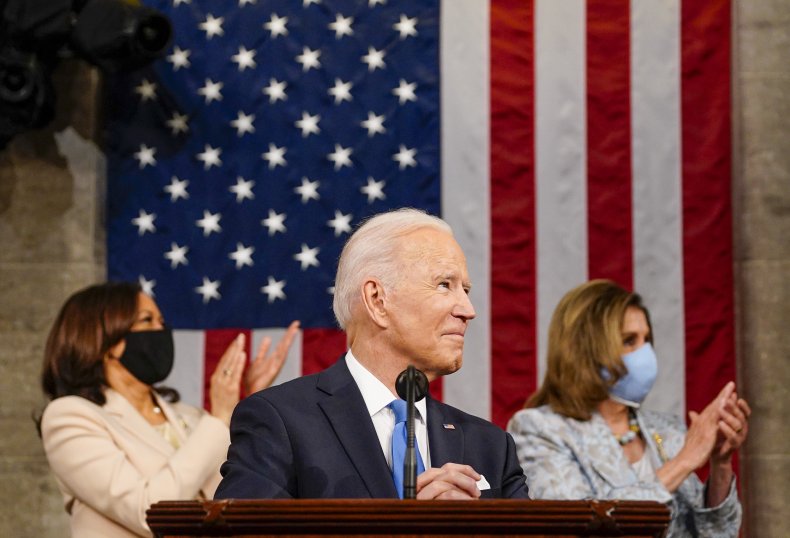Biden, Harris and Pelosi