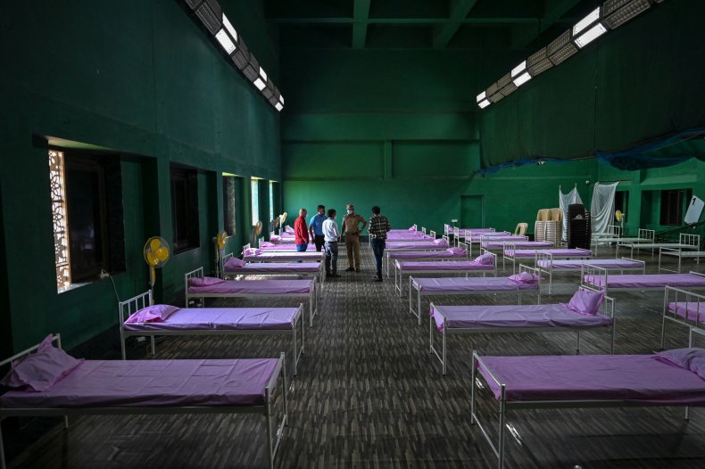 India Makeshift Hospital