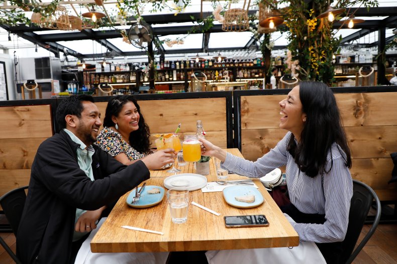 The SERRA by Birreria restaurant in NYC