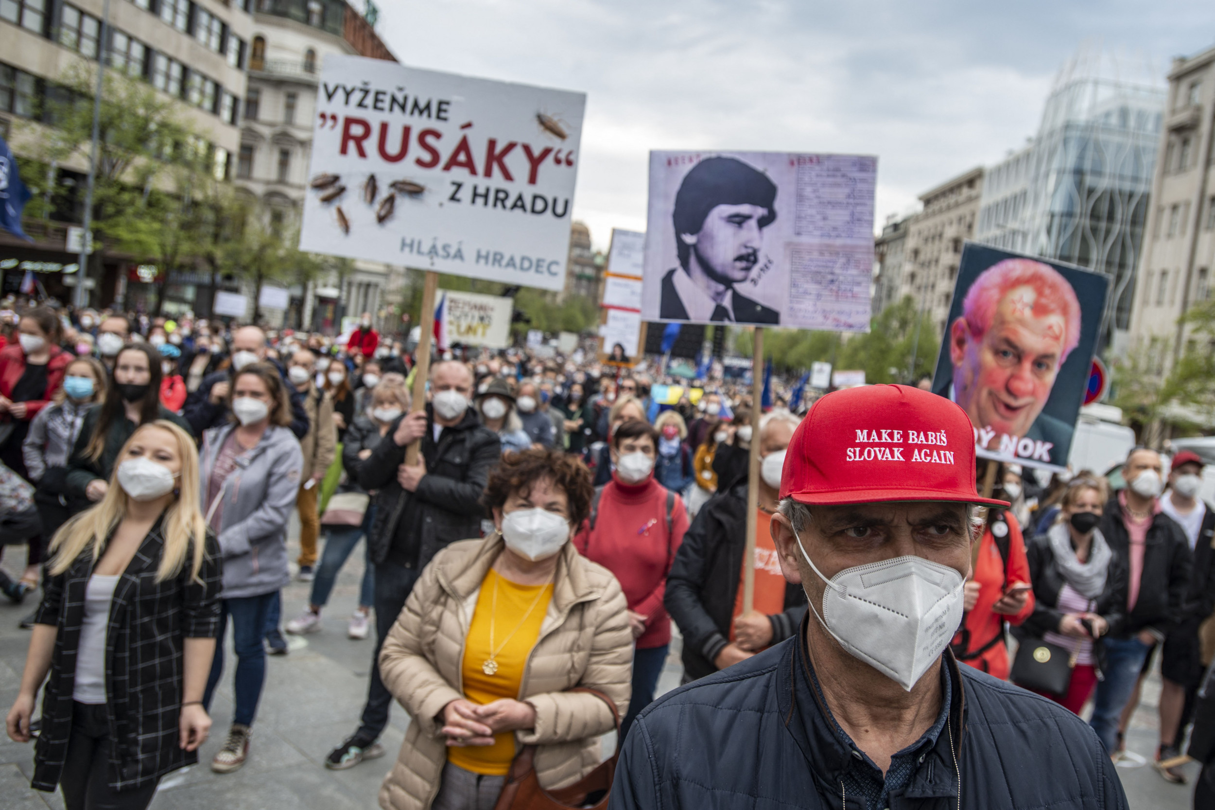 Czech Citizens Protest President Milos Zeman for Pushing ...
