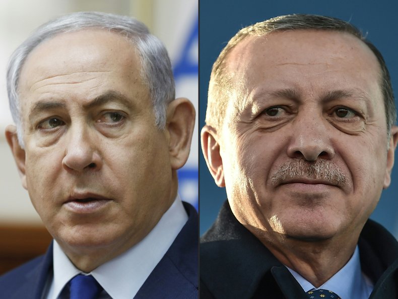 israel, benjamin, netanyahu, turkey, recep, erdogan