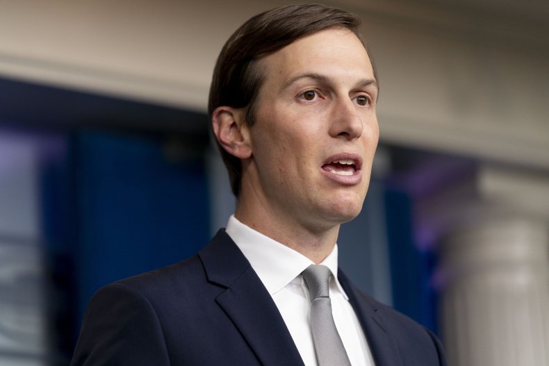 Jared Kushner at a White House Briefing