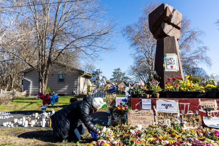 Daunte Wright memorial