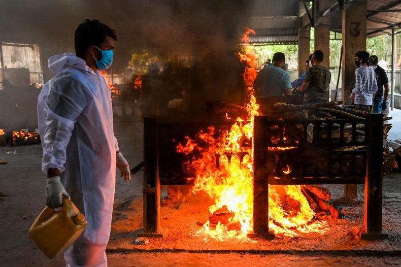 India Indian hospital fire COVID-19 ward kills