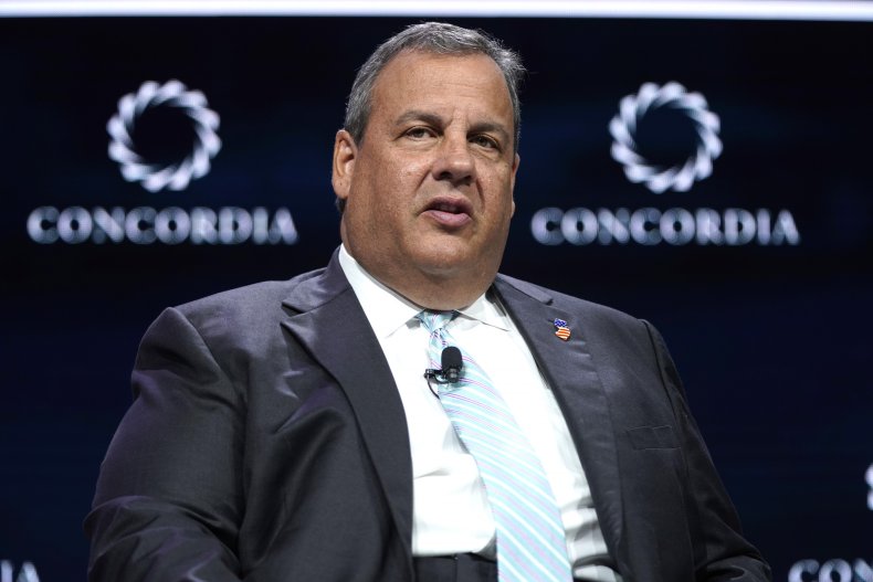 Former Governor of New Jersey Chris Christie