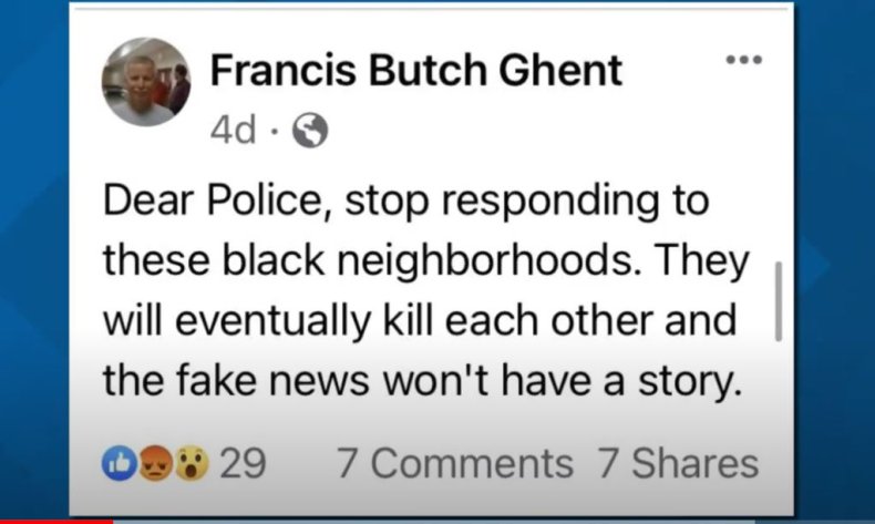 francis butch ghent facebook post