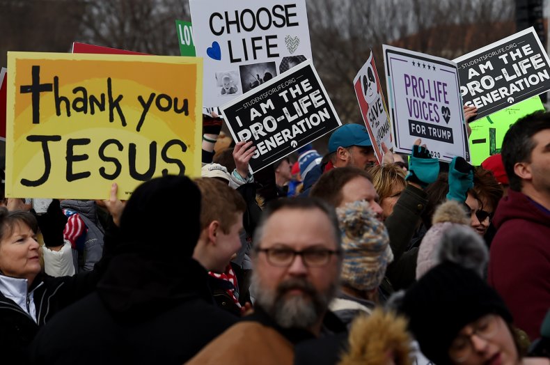 anti-abortion protest pro-life