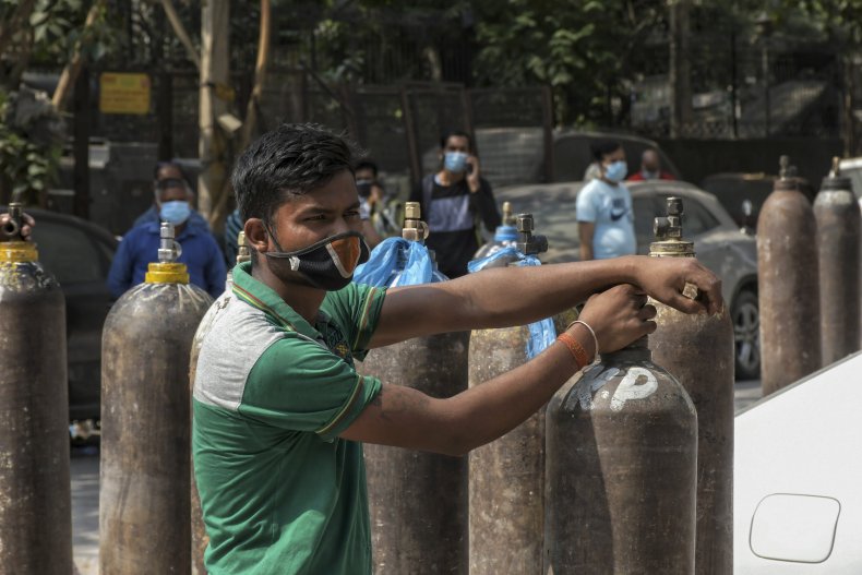 India Oxygen Shortage COVID-19