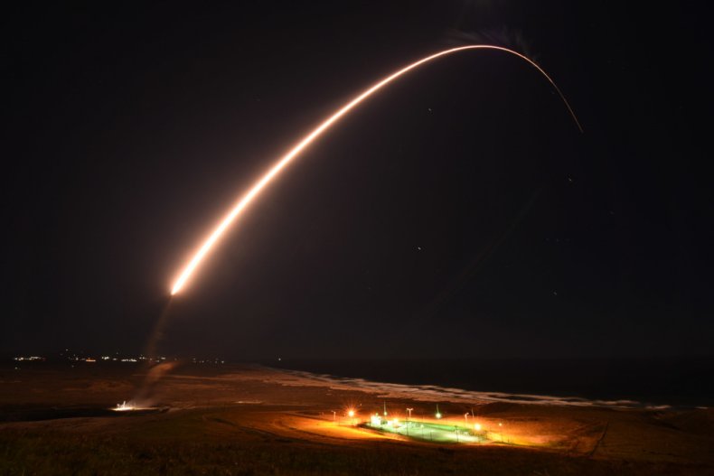 us, missile, test, icbm, california