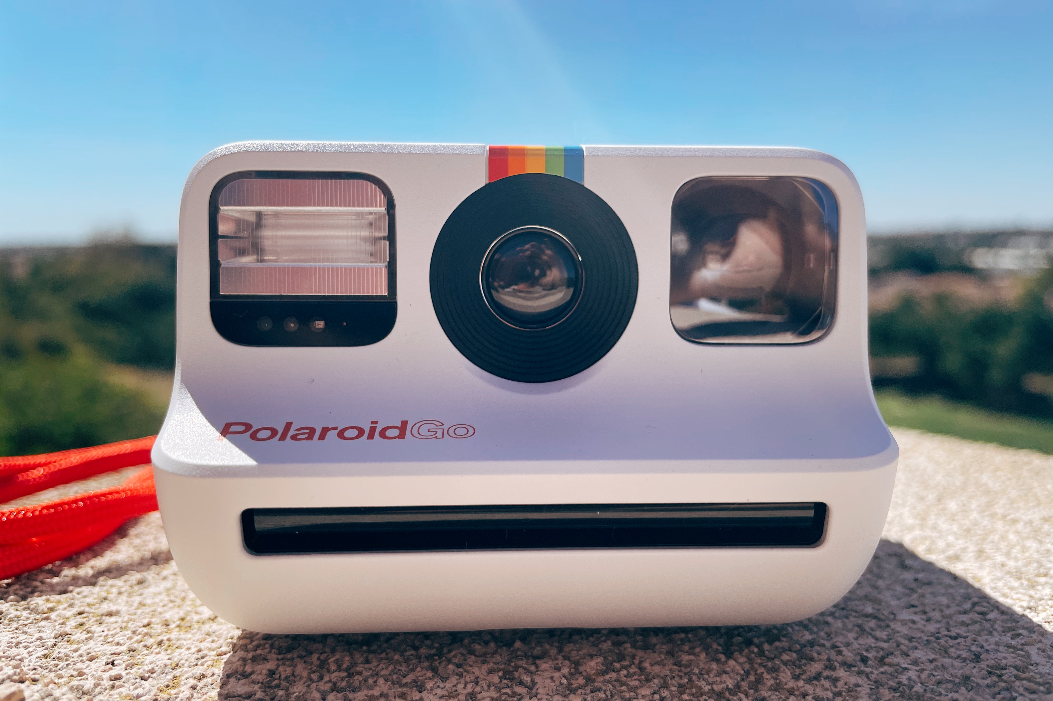 Polaroid NOW Bundle-White Camera & Red Pouch — Camera Culture