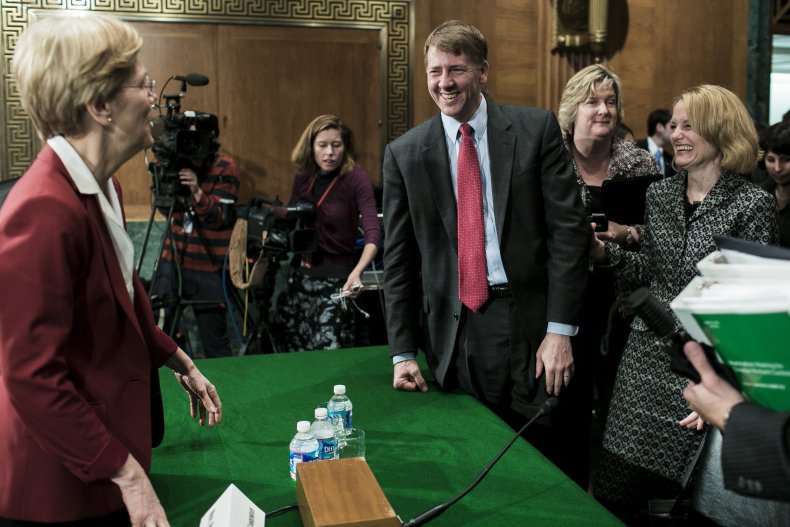 richard cordray elizabeth warren loans