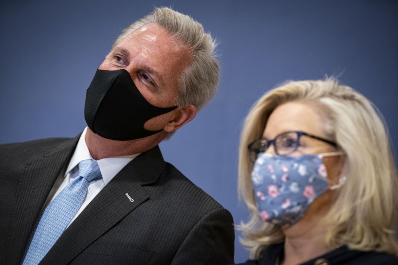 Kevin McCarthy, Liz Cheney