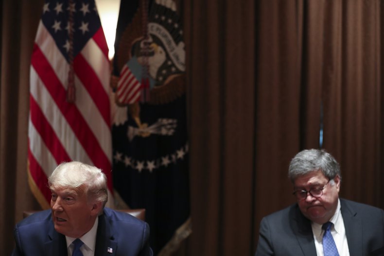 barr and trump fig leaf memo