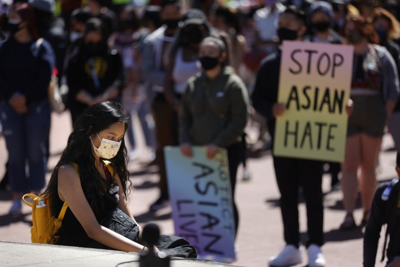 Stop Asian Hate protest in SF