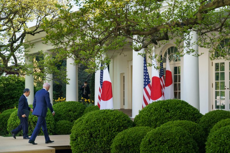 Suga-Biden press conference