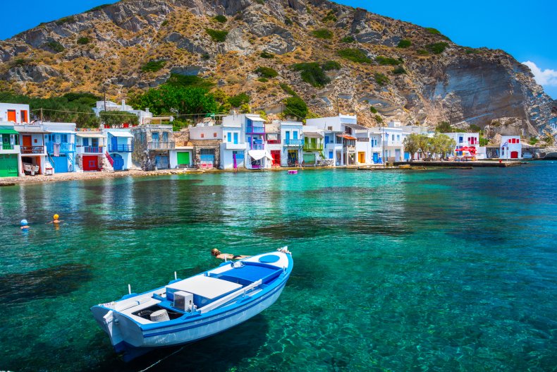 Milos Island Beach