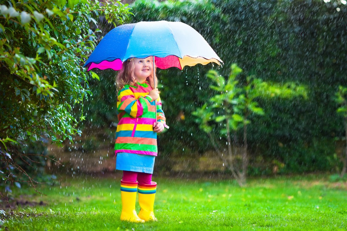 little girl umbrella